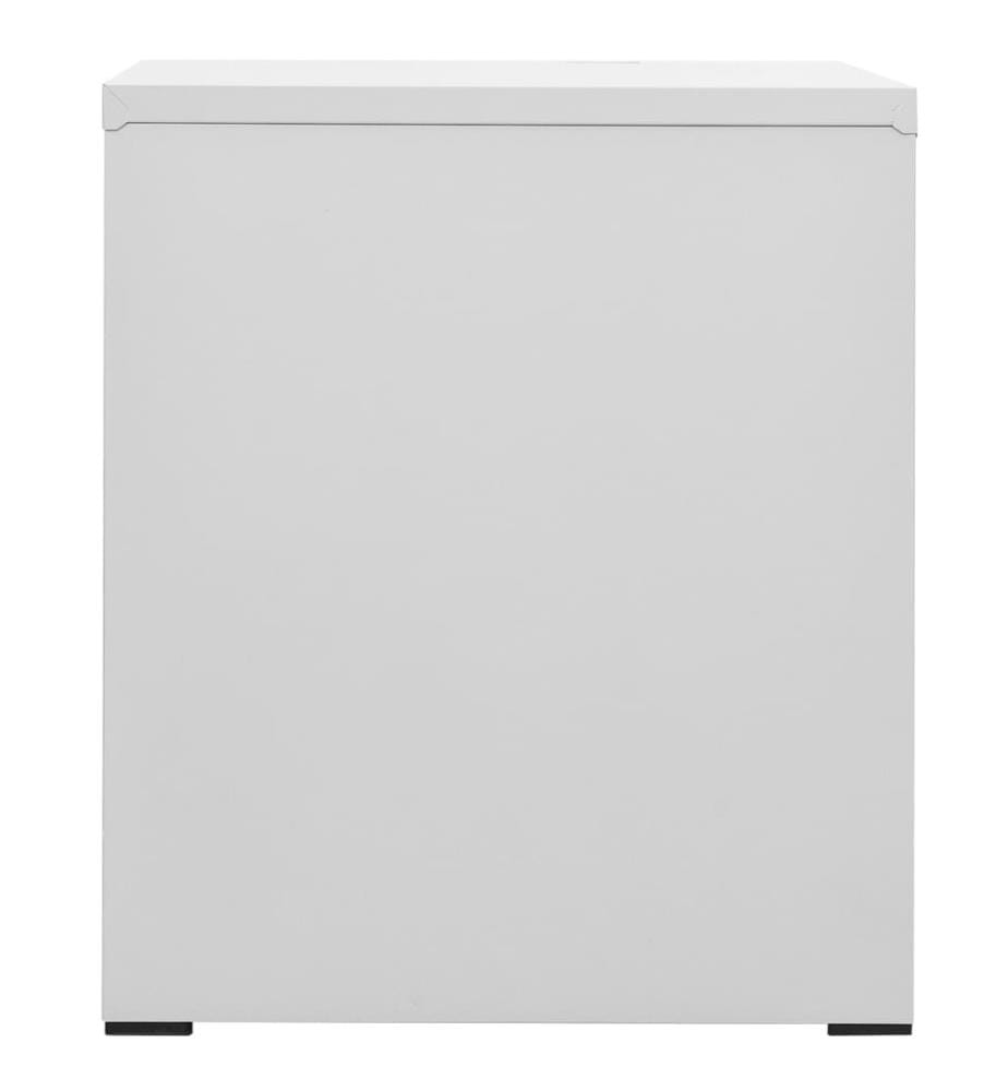 Classeur Gris clair 46x62x72,5 cm Acier