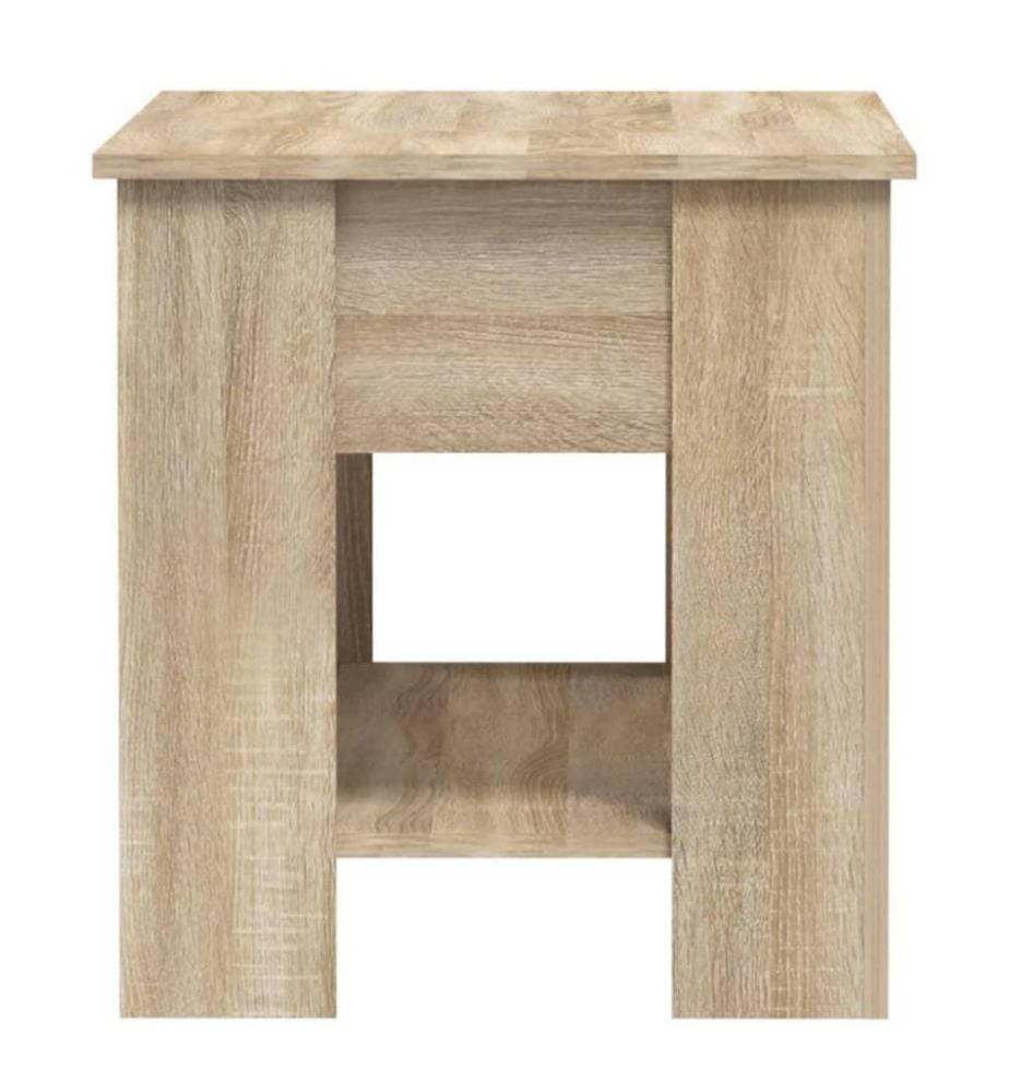 Table basse Chêne sonoma 101x49x52 cm Bois d'ingénierie