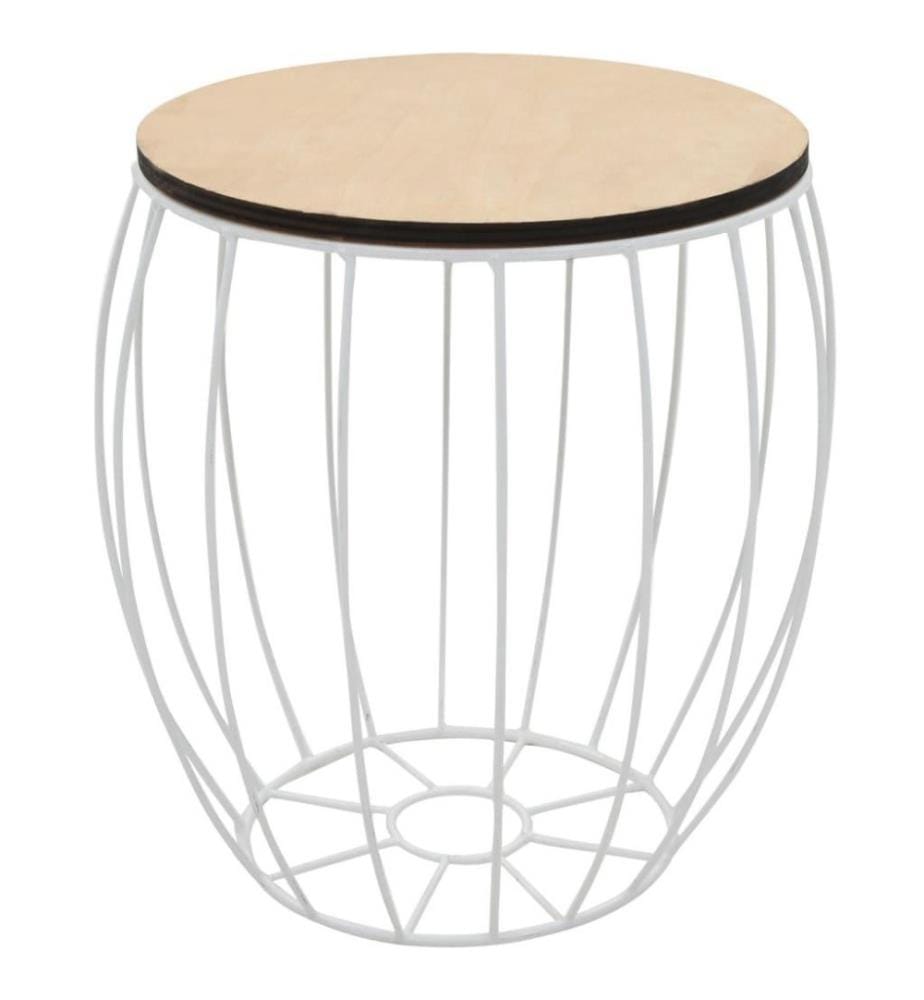 Ensemble de table basse Contreplaqué de peuplier Fer 3 pcs