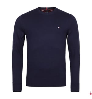 Crew Neck Pullover - Marine
