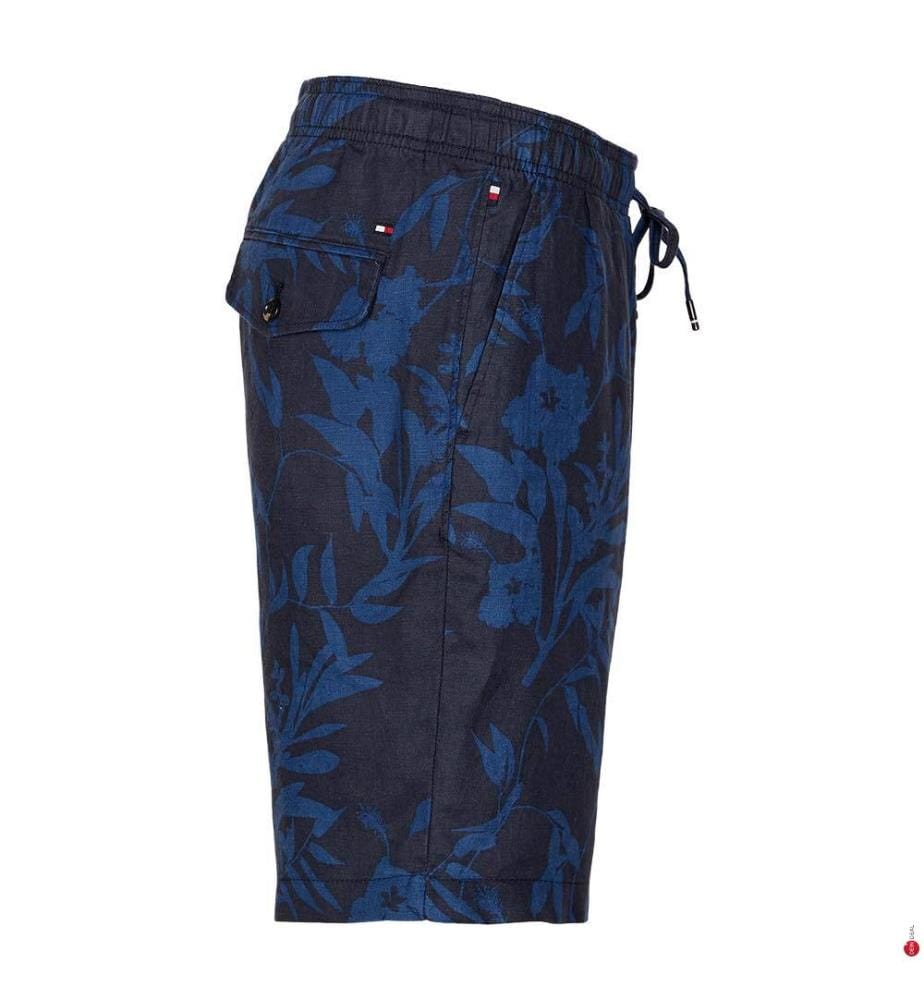 Harlem Po Leinen Druck Short - Desert Sky