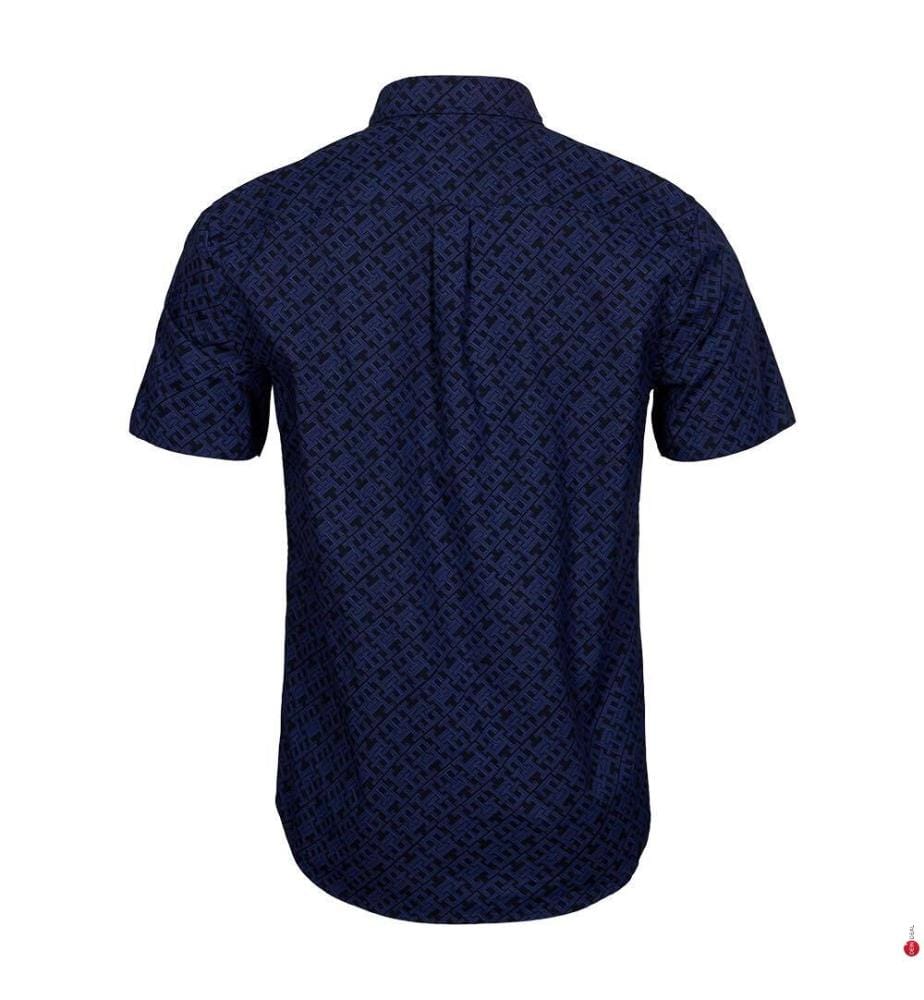 Chemise monogramme en popeline Flex - Desert Sky All Over