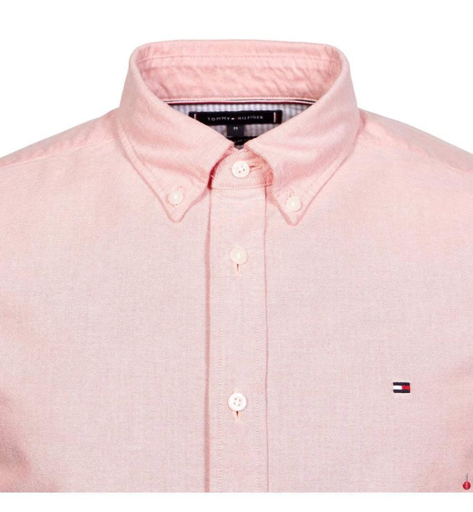 Plum Solid Heritage Shirt - Lachs