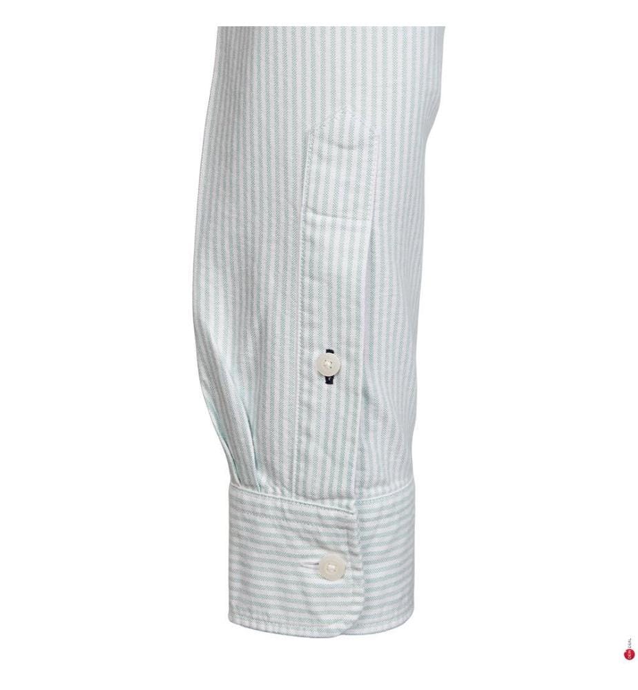Chemise Regular Fit - Vert et Blanc