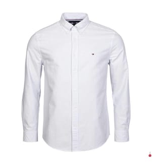 Regular Fit Hemd - Blau und Weiss