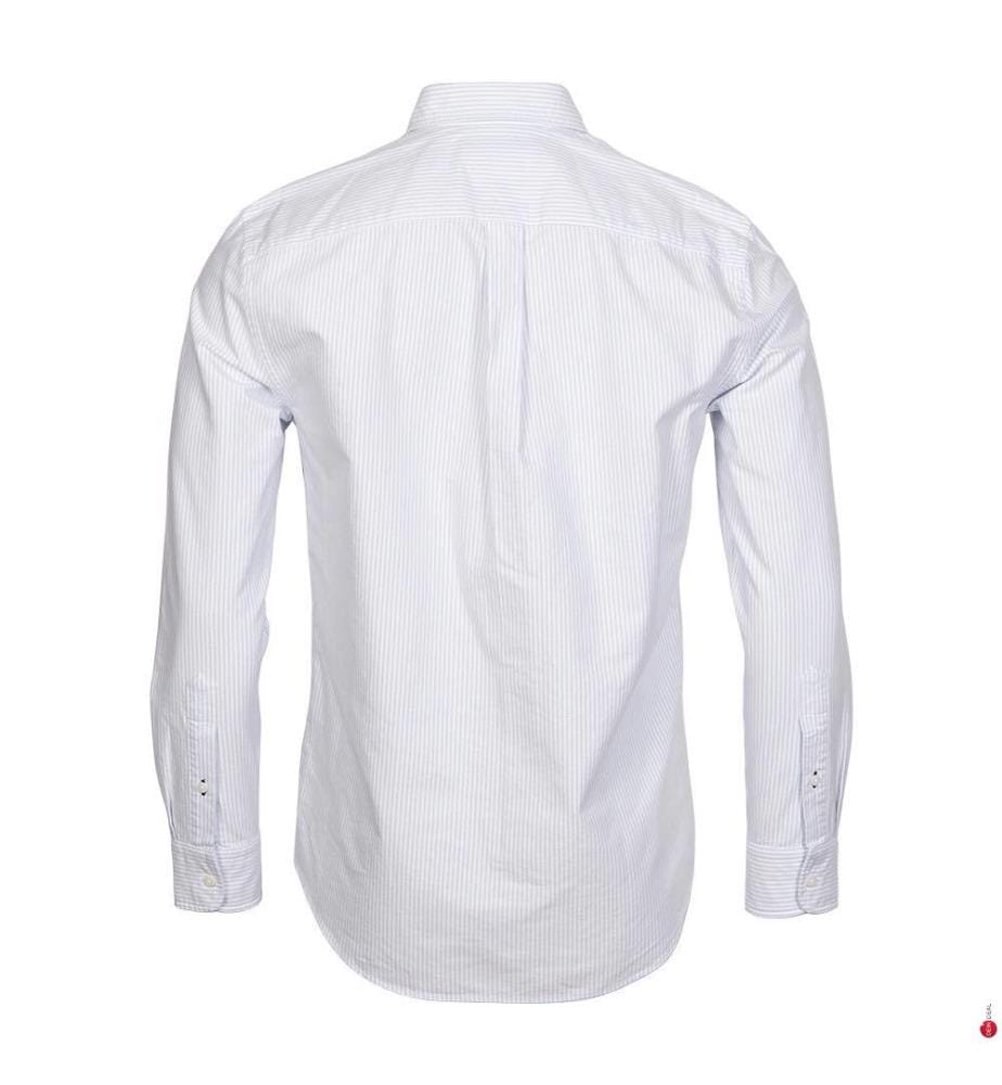Regular Fit Hemd - Blau und Weiss
