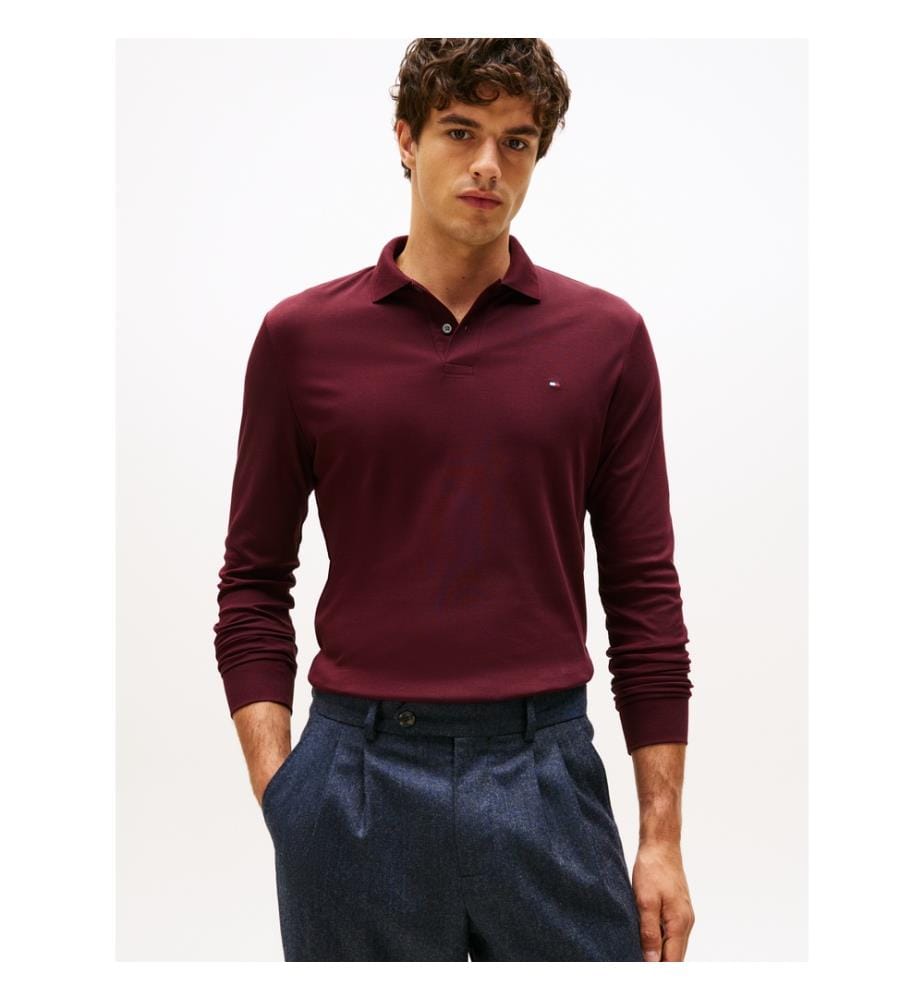 Polo-Shirt Regular Fit - Bordeaux