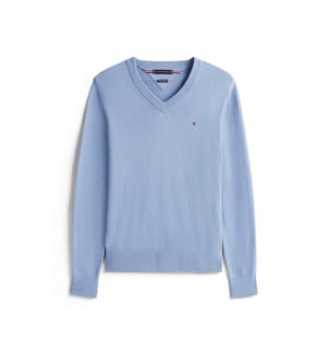 Strickpullover - Blau