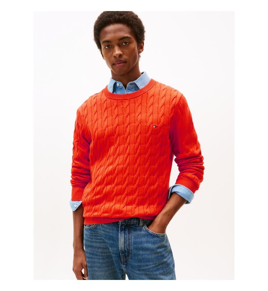 Strickpullover - Orange
