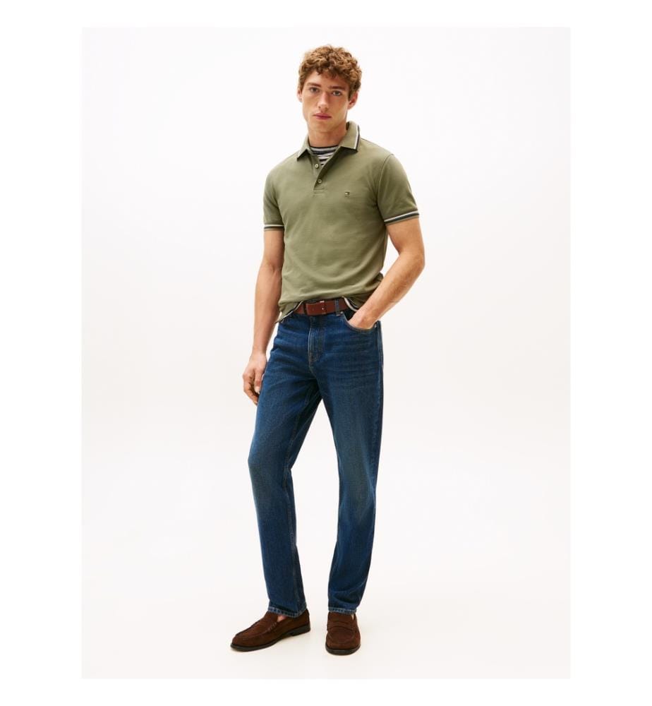 Polo Slim Fit - Grün