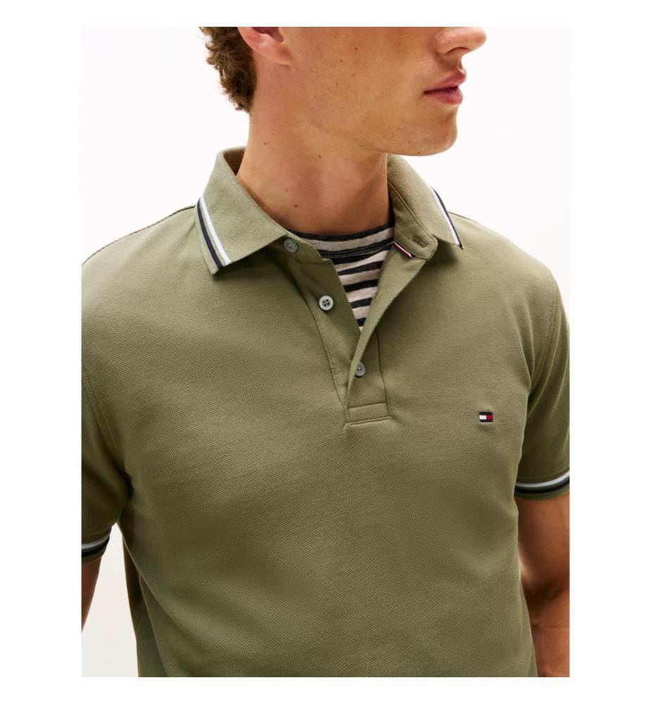 Polo Slim Fit - Grün