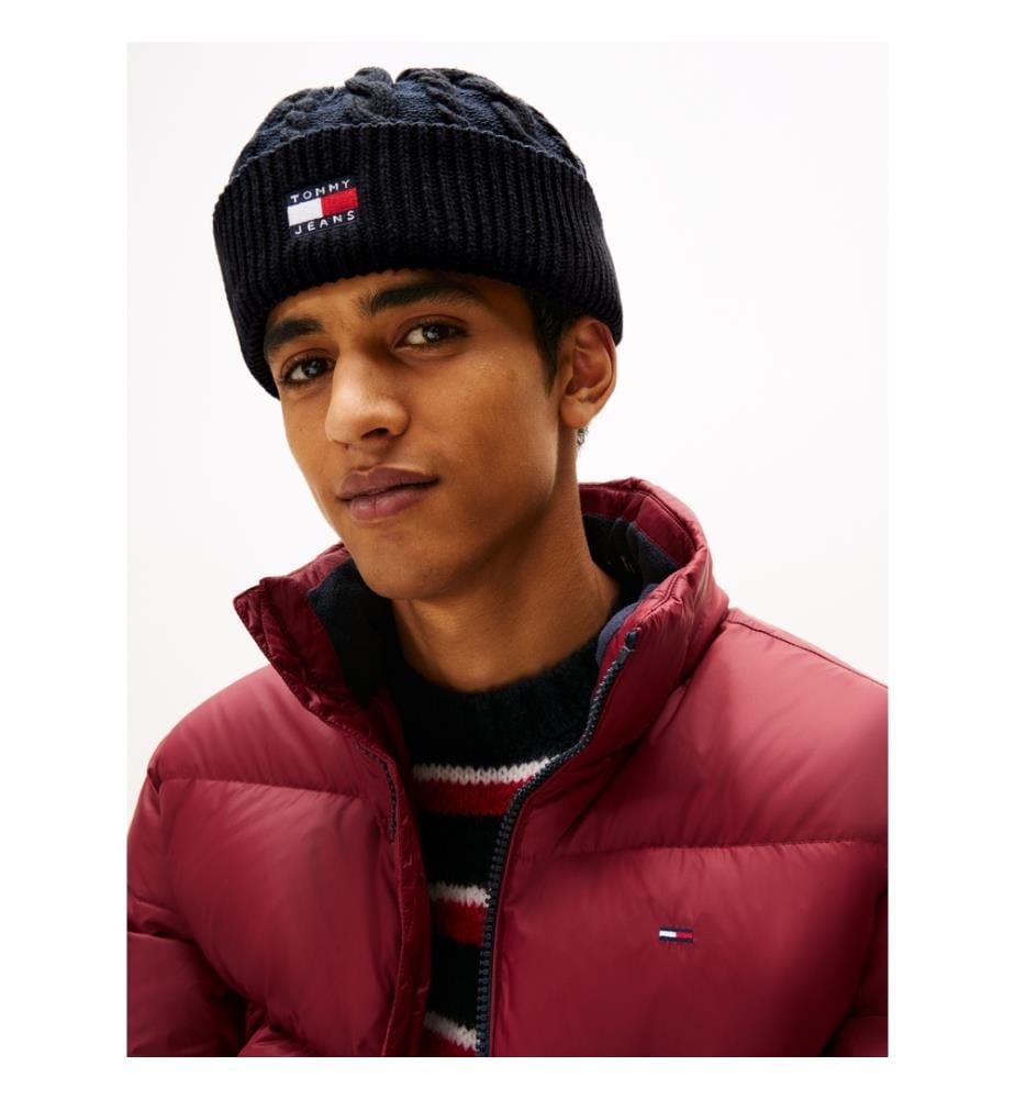 Heritage Cable Beanie - Schwarz