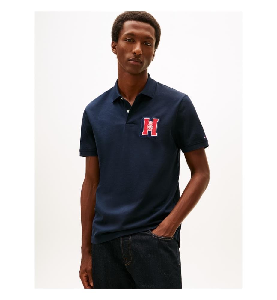 Polo-Shirt Elevated Graphic - Marine