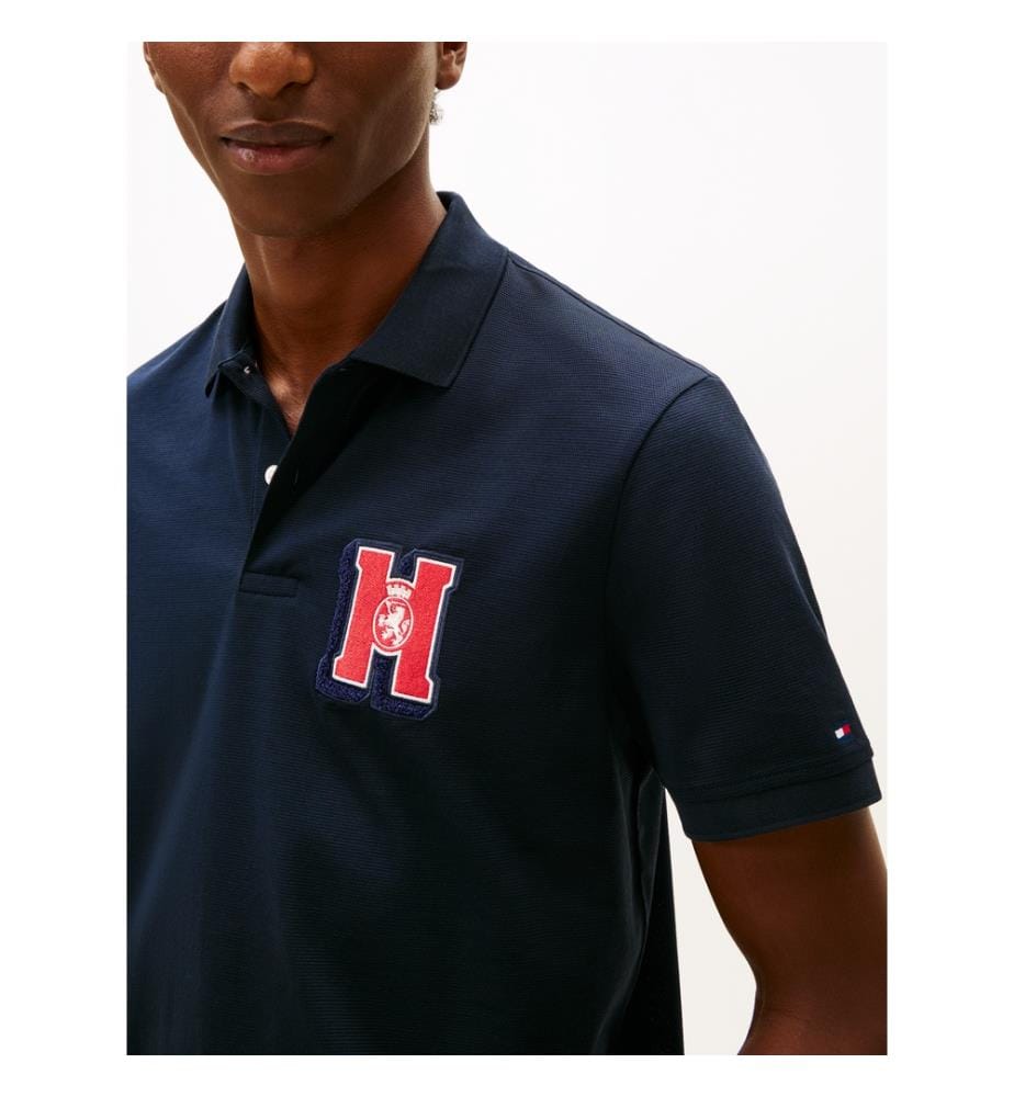 Polo-Shirt Elevated Graphic - Marine