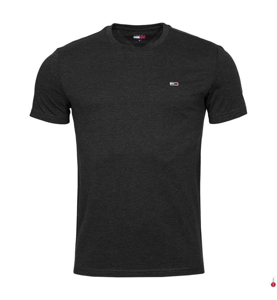 Jaspe Slim Fit T-Shirt - Schwarz