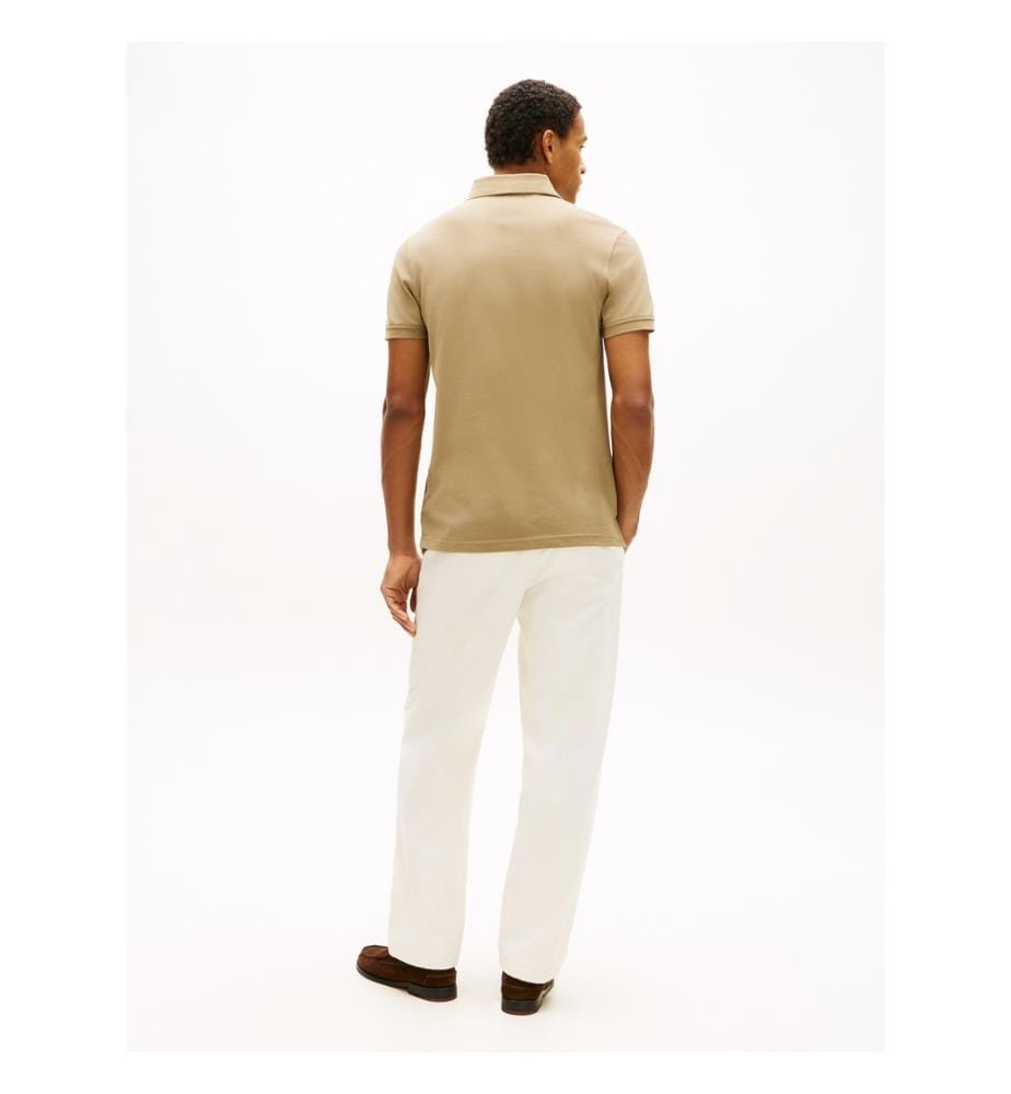 Slim Piqué Polo 1985 - Khaki