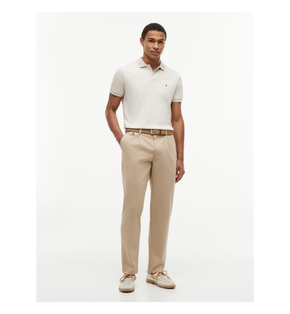 Polo Standard in Fluid Cotton - Beige