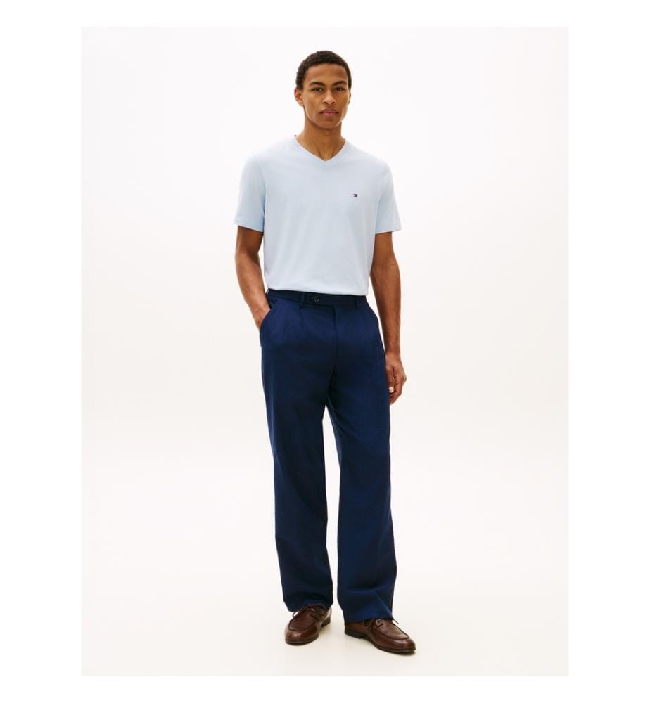 Men's T-Shirt Essential V-Neck - Breezy Blue