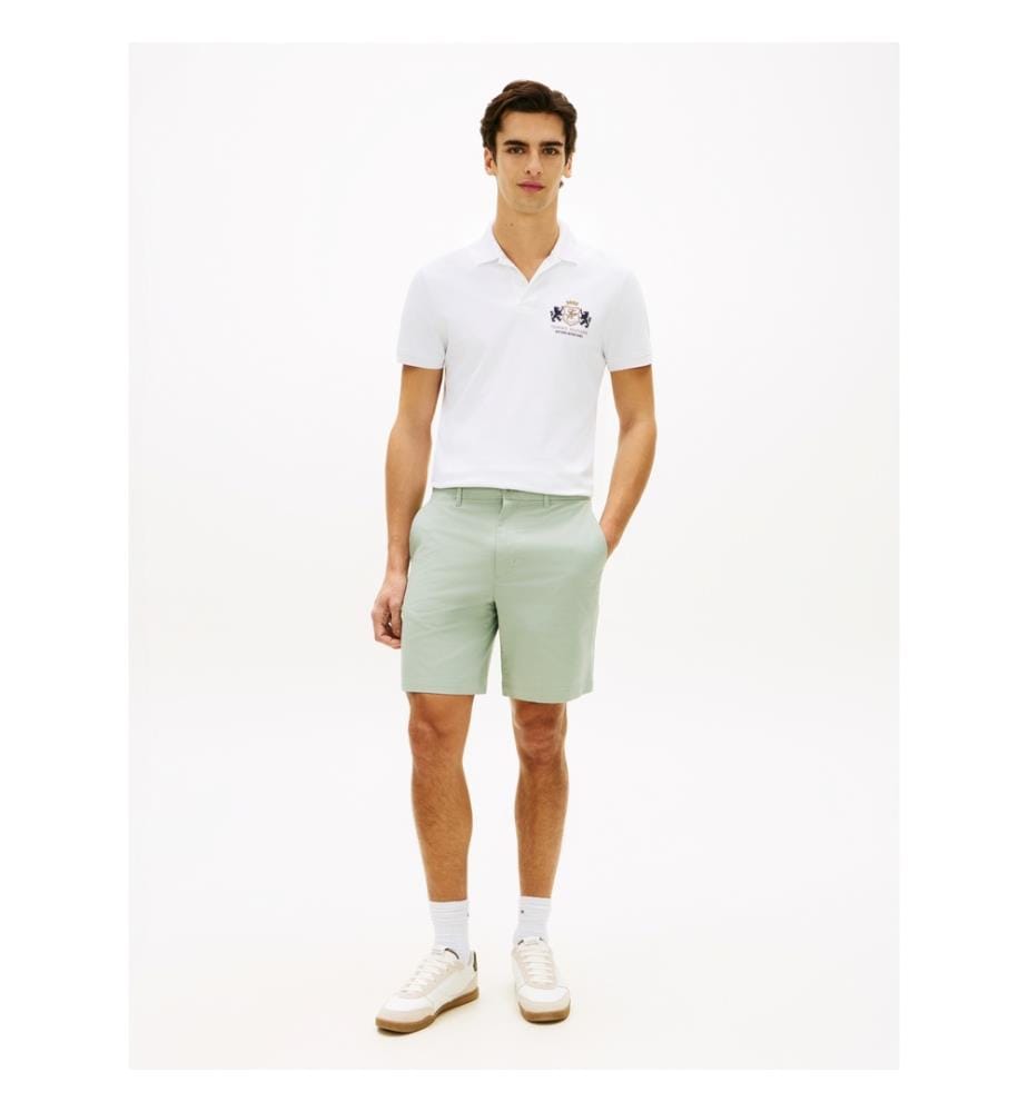 Short Dover 8 Inch Twill - Minty Grey