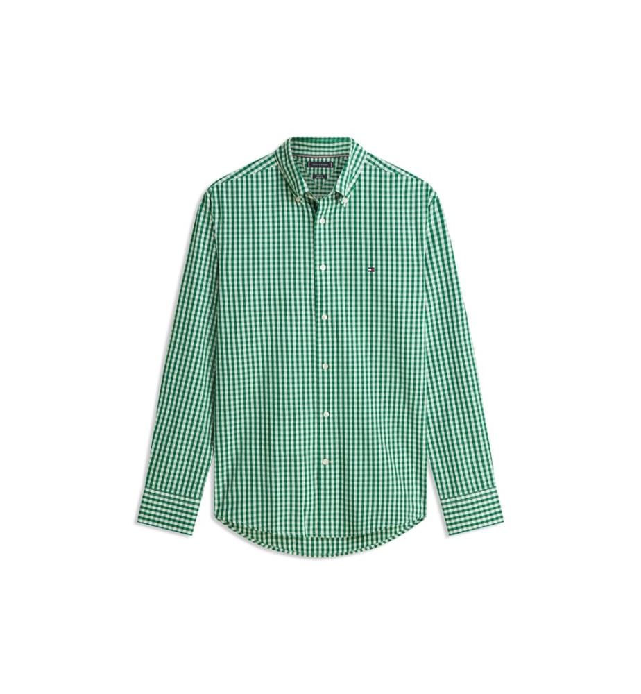 Hemd Flex Poplin Gingham - 0N1