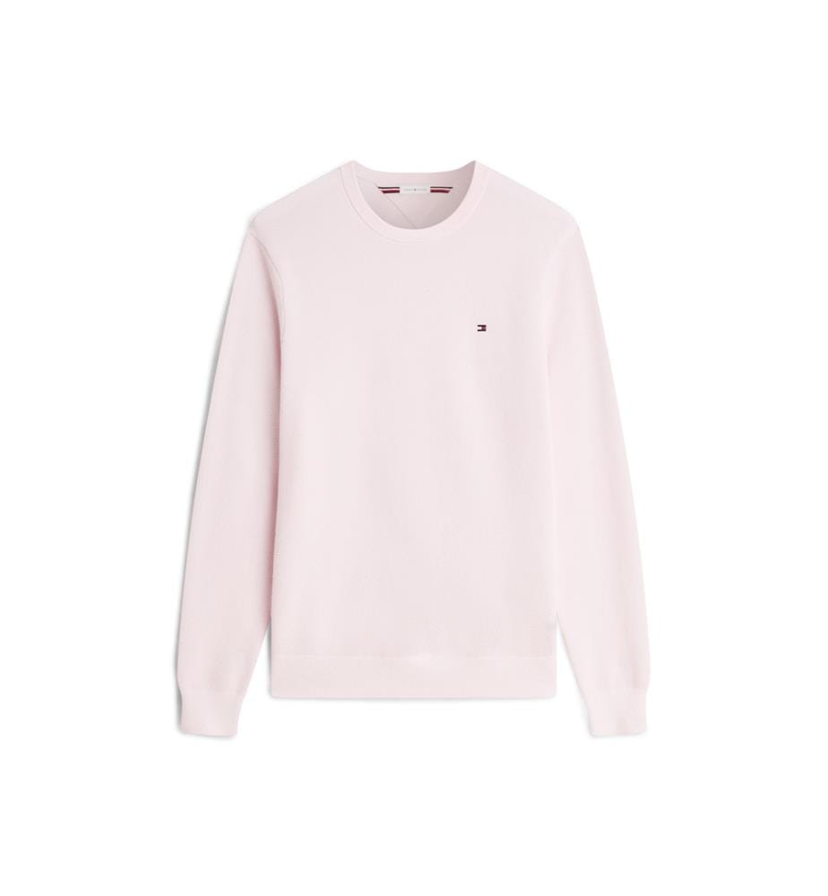 Pull Essentiel Structure Col Rond - Rose Lys
