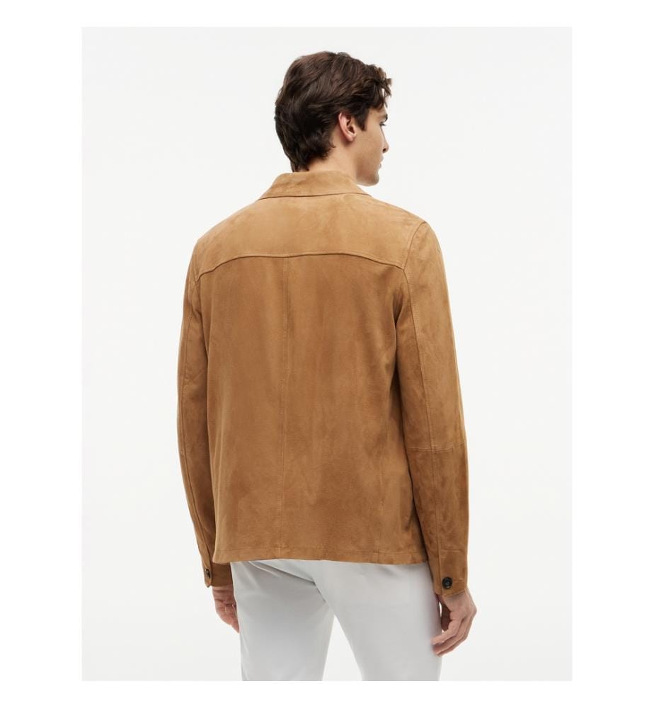 Wildlederjacke – Hellbraun