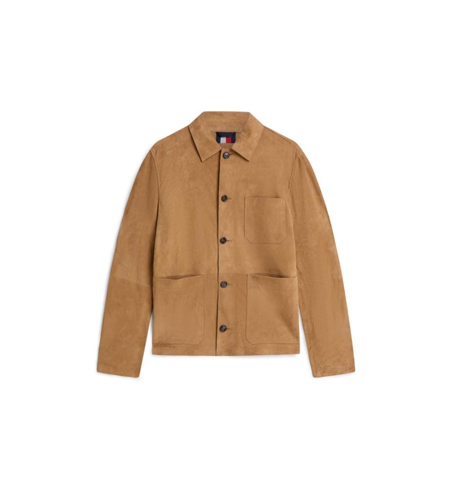 Wildlederjacke – Hellbraun
