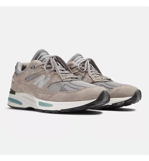 Lifestyle-Schuhe hergestellt im Vereinigten Königreich 991v2 - Silber