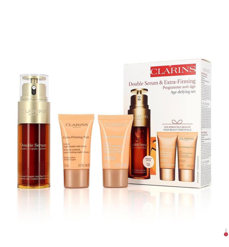 Double Serum & Extra-Firming Age-Defying Set - 4 Pieces