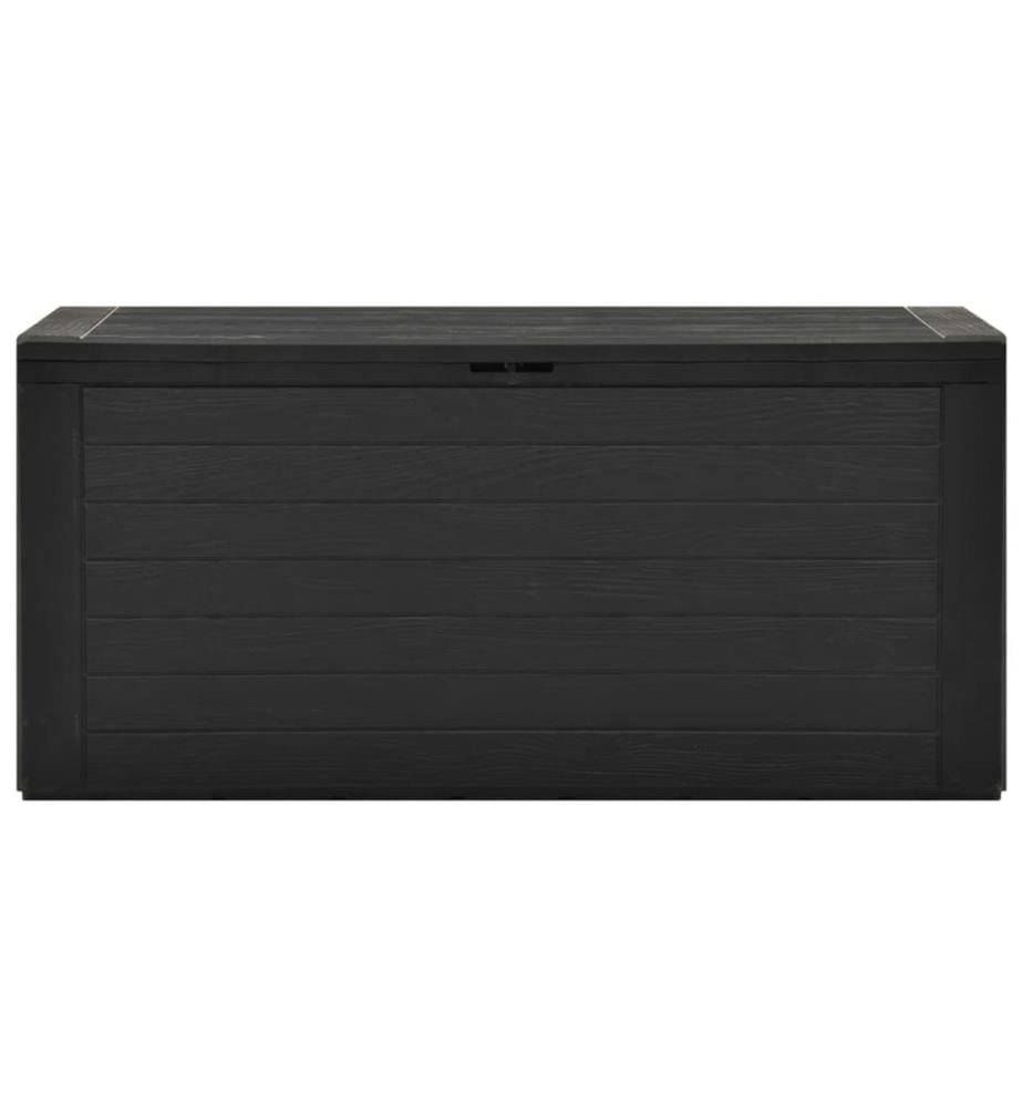 Gartenbox Anthrazit 116x44x55 cm