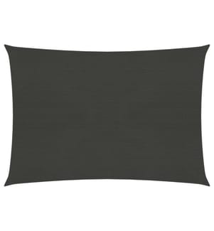 Sonnensegel 160 g/m² Anthrazit 4x5 m HDPE