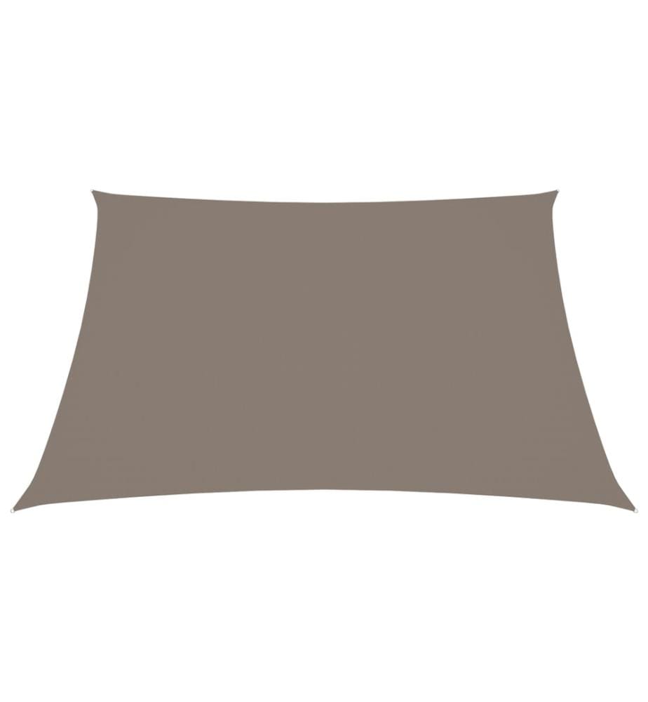Sonnensegel Oxford-Gewebe Quadratisch 4x4 m Taupe