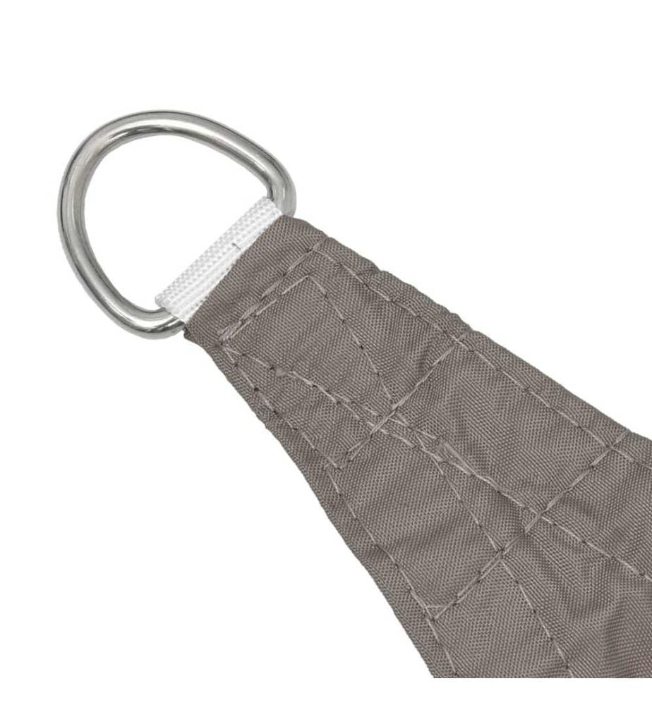 Sonnensegel Oxford-Gewebe Quadratisch 4x4 m Taupe