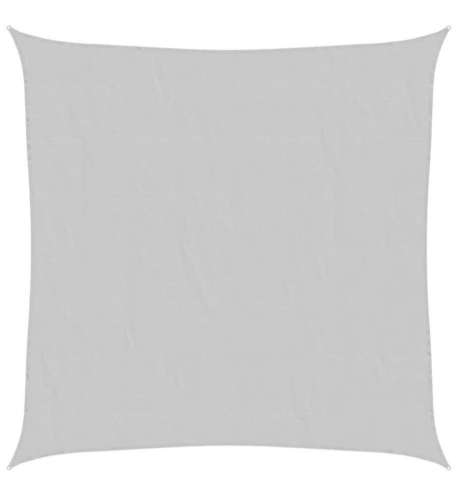 Sonnensegel Hellgrau 5x5 m 100% Polyester Oxford