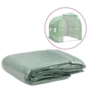 Ersatzabdeckung für Gewächshaus (4 m²) 200x200x200 cm Grün