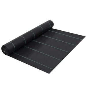 Unkrautfolie Schwarz 2x150 m PP