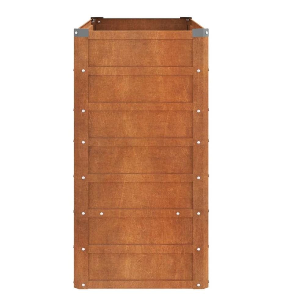 Hochbeet Rostig 100x40x77 cm Cortenstahl
