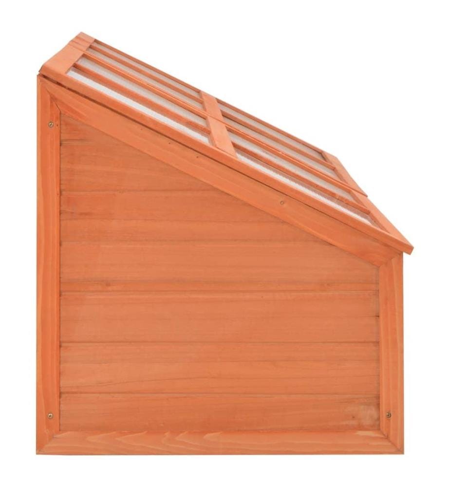 Frühbeet Holz 180x57x62 cm