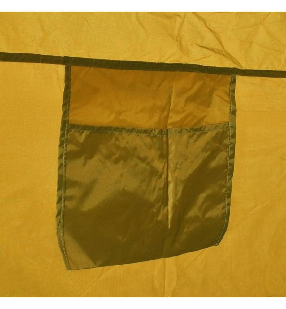 Tragbare Campingtoilette mit Zelt 10+10 L