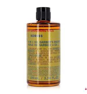 Huile 4-en-1 du Barbier Athenian Grooming 100ml