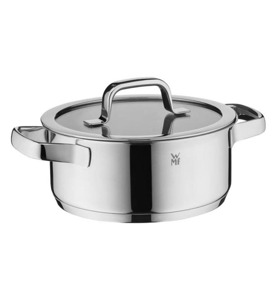 Bratentopf mit Deckel 20 cm Compact Cuisine - Silber