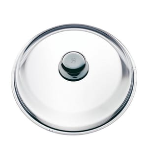 Pfannendeckel Ø 20 cm, Silber und Transparent