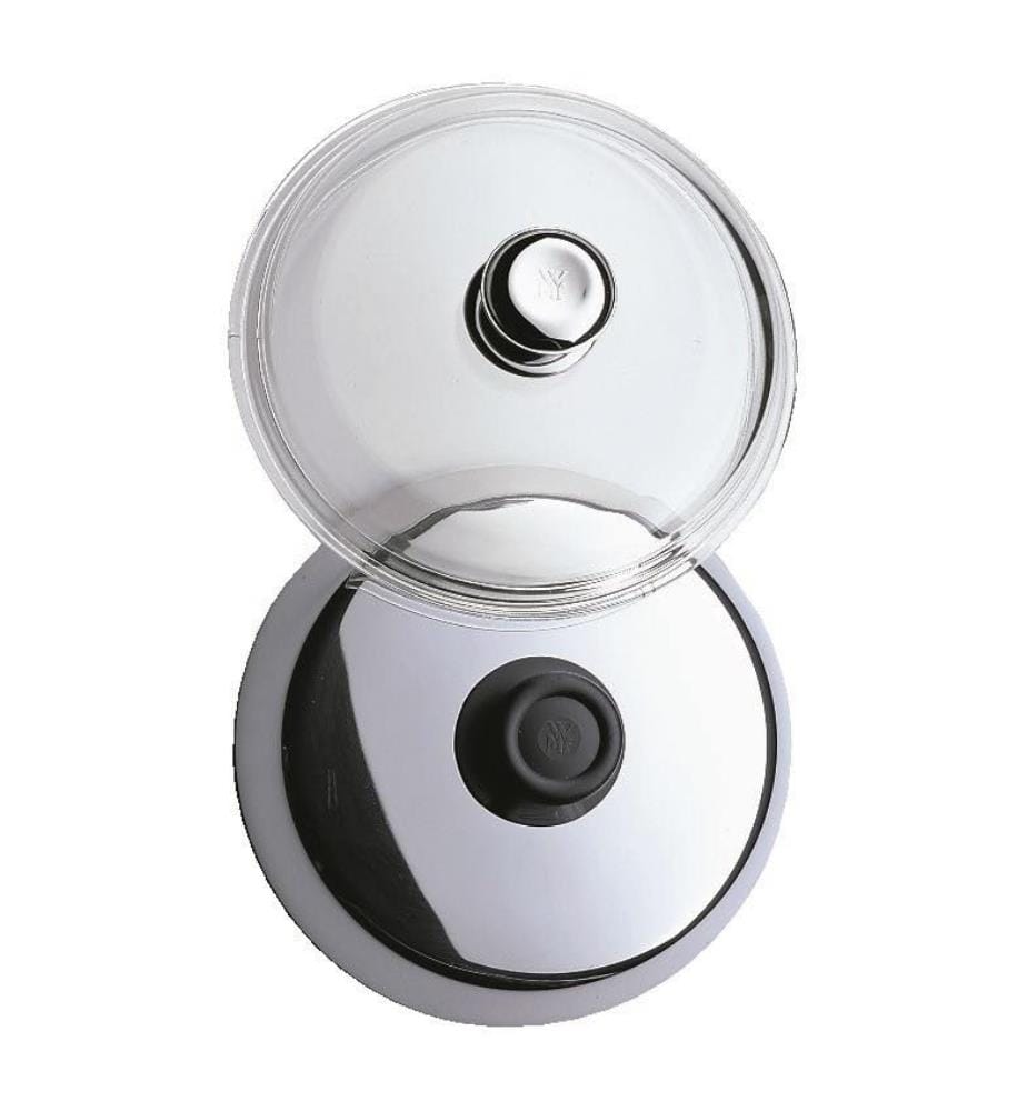 Coperchio per padella Ø 20 cm, argento e trasparente