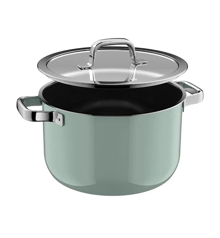 Kochtopf Fusiontec Mineral Pro 24 cm - Eukalyptus-Dunst