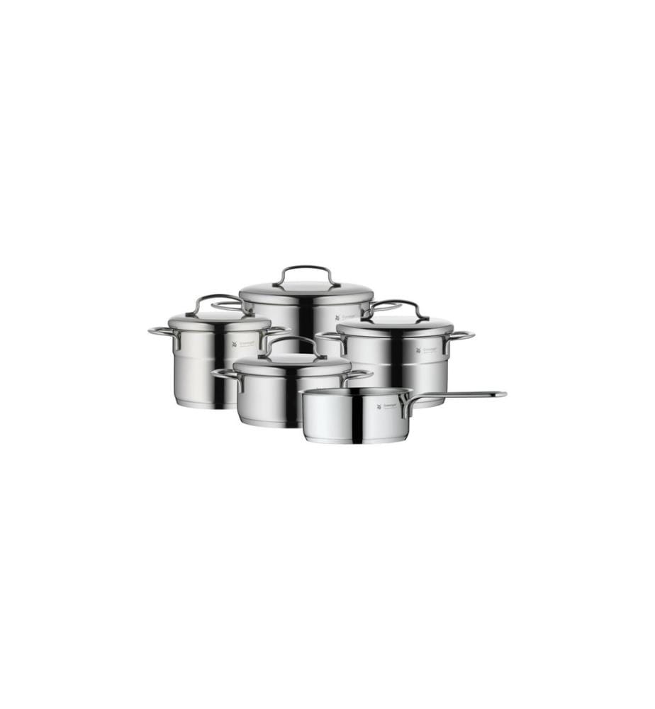 WMF Mini - Set de casseroles 5 pièces en Cromargan® pour tous les types de feux