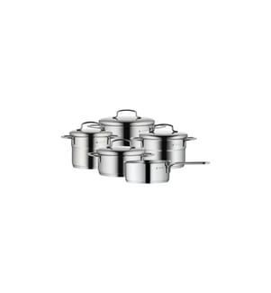 WMF Mini - Set de casseroles 5 pièces en Cromargan® pour tous les types de feux