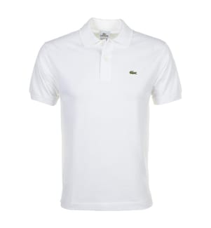 Classic Fit L12.12 Cotton Pique Polo - White