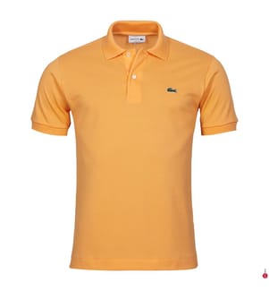 Polo Classic Fit L12.12 aus gesteppter Baumwolle - Orange
