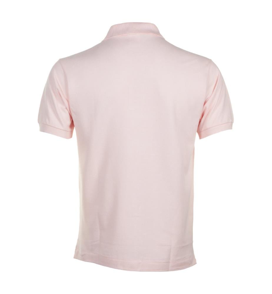 Polo Classic Fit L12.12 in Cotone Piqué - Rosa Chiaro