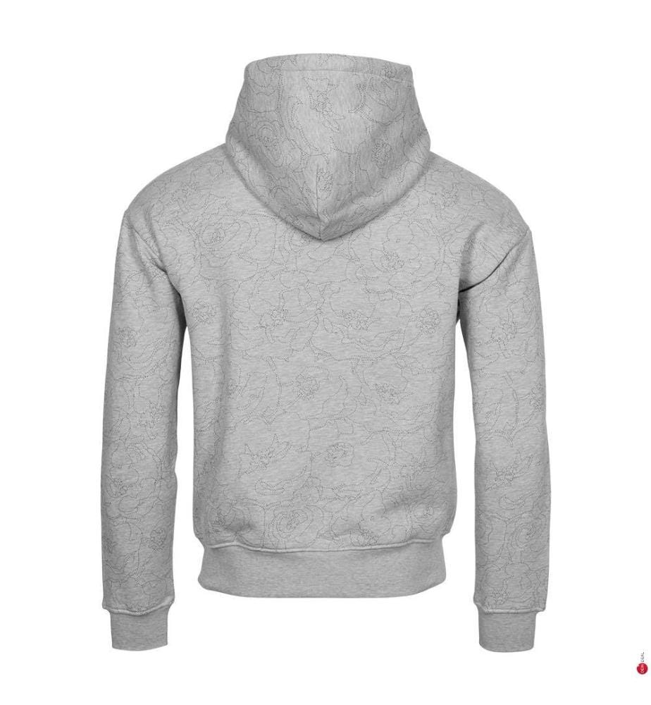 Relaxed Fit Hoodie - Grau